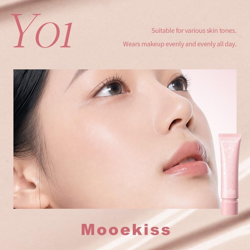 Mooekiss Kem dưỡng có màu hiệu ứng mềm sáng 30g Y01 Trắng sáng