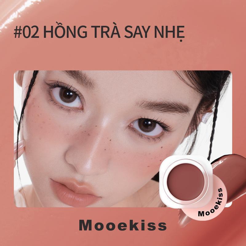 Mooekiss Phấn má đơn sắc Lãng Mạn Đa Sắc 5g - 02 Hồng trà