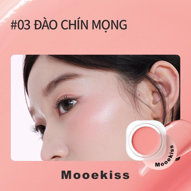 Mooekiss Phấn má đơn sắc Lãng Mạn Đa Sắc 5g - 03 Hồng đào