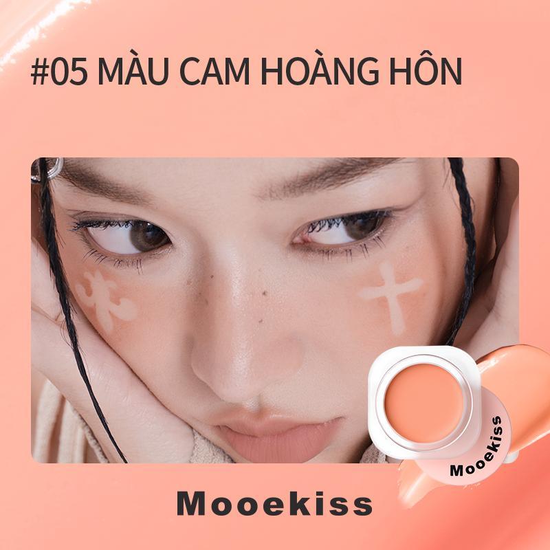 Mooekiss Phấn má đơn sắc Lãng Mạn Đa Sắc 5g - 05 Cam hoàng hôn