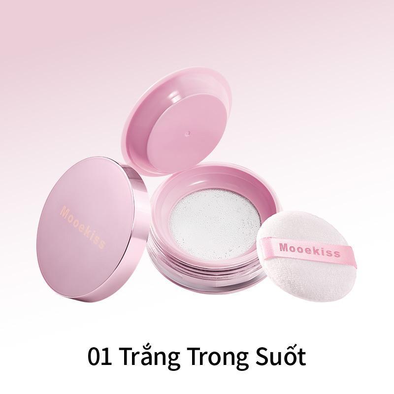 Mooekiss Phấn phủ bột mềm mờ 10g 01 Không màu