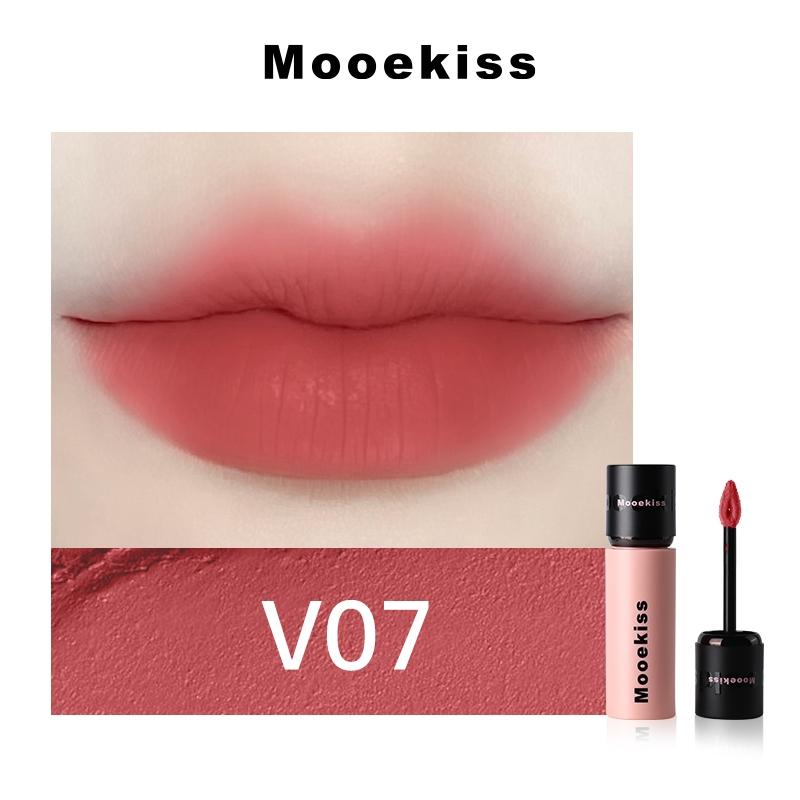 Mooekiss Son Bùn Lì Nhung 3g - V07 Đào trắng sake