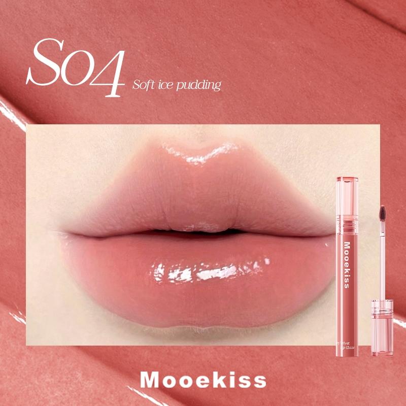Mooekiss Son Kem Bóng Lụa 2g S04 Hồng Băng Mềm