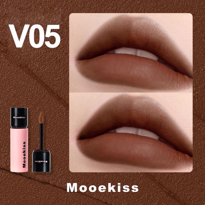 Mooekiss Son Mud Lì Mịn 3g - V05 Socola Tan Chảy