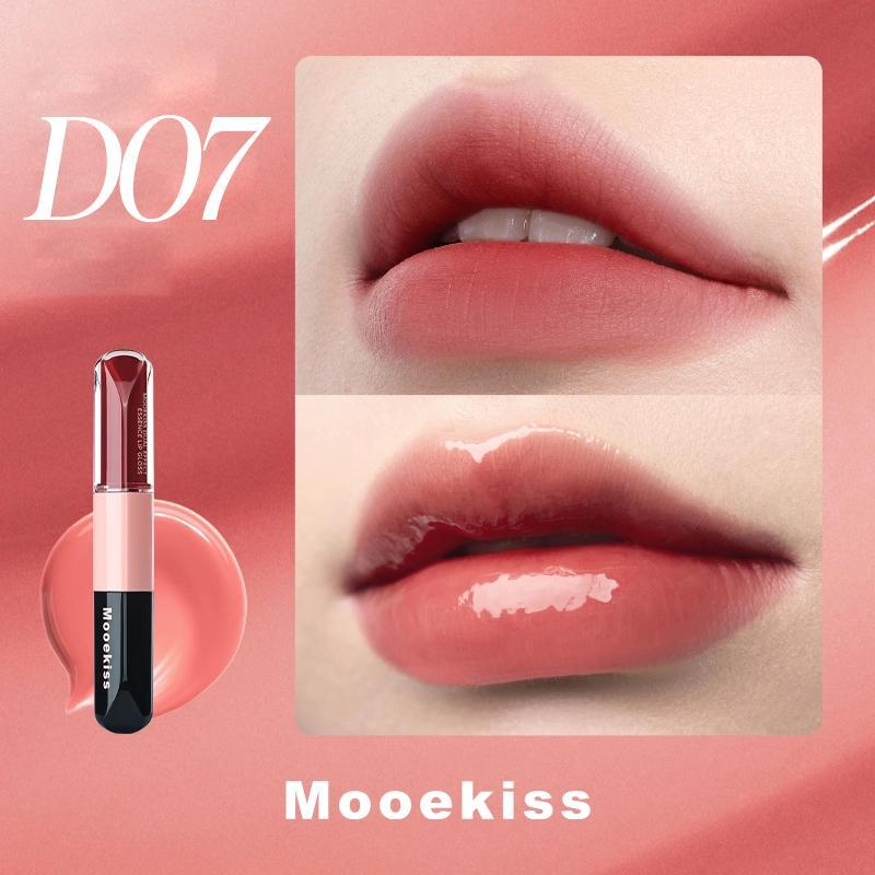Mooekiss Son Tint Tinh Chất Hai Tác Dụng 3ml+3ml - D07
