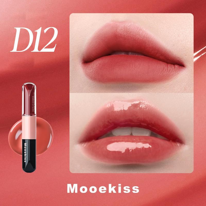 Mooekiss Son Tint Tinh Chất Hai Tác Dụng 3ml+3ml - D12 Ổi Ban Ngày