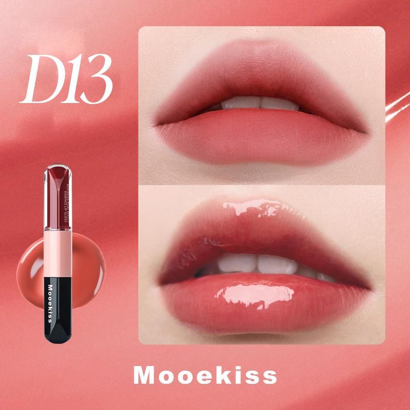 Mooekiss Son Tint Tinh Chất Hai Tác Dụng 3ml+3ml - D13 Mộng Đào