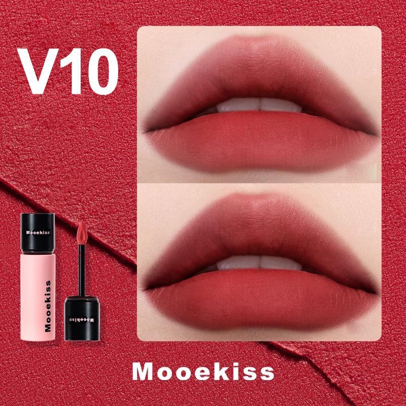 Mooekiss Son bùn lì mịn 2g - V10 Lê đỏ latte
