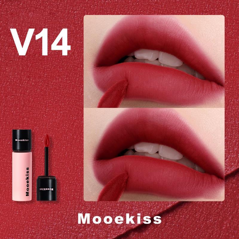 Mooekiss Son bùn lì mịn 2g - V14 Đỏ thắm