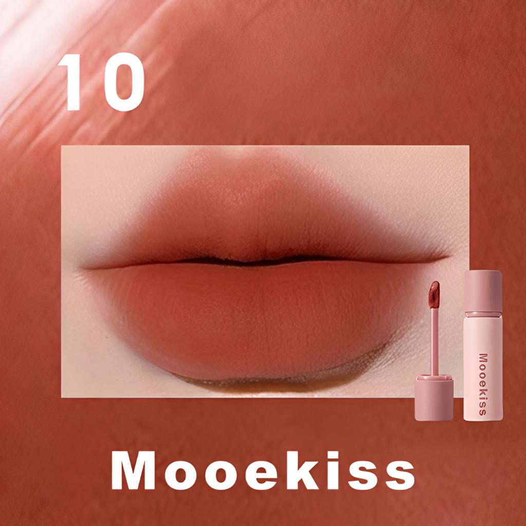 Mooekiss Son kem lì mềm 3g - #10 Mơ Sữa Rang Nhẹ