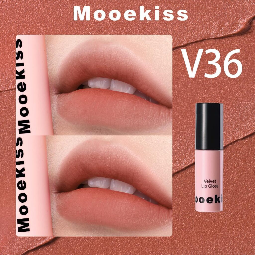 Mooekiss Son kem lì mịn 1g V36 Nàng thơ hoa hồng