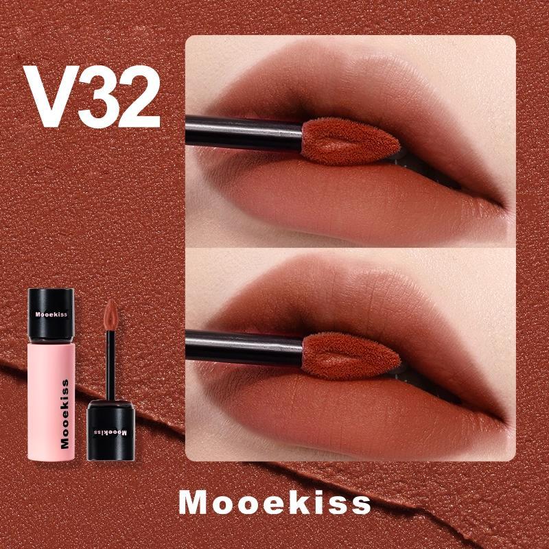 Mooekiss Son kem lì mờ 3g - V32 Trà Lạnh Ấm Dần