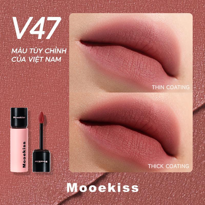 Mooekiss Son kem lì mờ 3g - V47 Hồng Đào Phấn Mờ